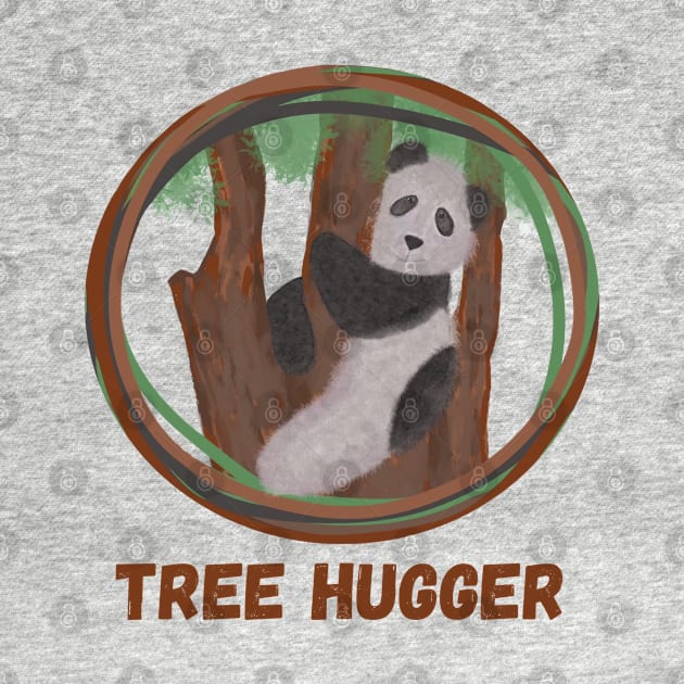 Tree Hugger Panda by Laurens Corner